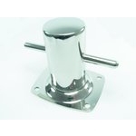 Edelstahl (304) Poller Basis Grundplatte Ca 120mm X 90mmhöhe Ca. 120 Mmdurchmesser 60