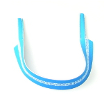 Brillenband Neopren Hellblau Mit Sportlicher Zickzacknaht