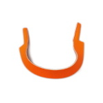 Brillenband Neopren Neonorange Ohne Aufschrift