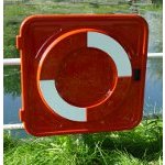 Rettungsringgehäuse Wandmontage Leer Ohne Inhalt