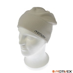 Motivex Mütze, Long Beanie Aus Polartec Micro Fleece Farbe: Seidengrau Grösse L Xl