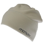 Motivex Mütze, Long Beanie Aus Polartec Micro Fleece Farbe: Seidengrau Grösse S M