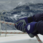 Segelhandschuhe Neopren Farbe Blau Volle Finger Xxxl