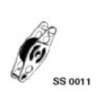 Block Mit Hundsfott 25 X 8mm Nylon